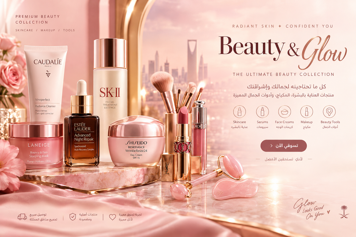 Beauty & Glow Banner